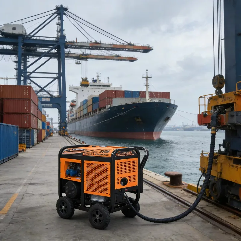 High-efficiency 11kW 1 Phase Diesel Welding Generator with ATS Dual-purpose Equipment for Outdoor Maintenance