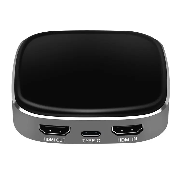 

4K@60HZ HD Output Video Capture Type-c Game Broadcast Acquisition Box Microphone USB3.0 4K HD Acquisition Card