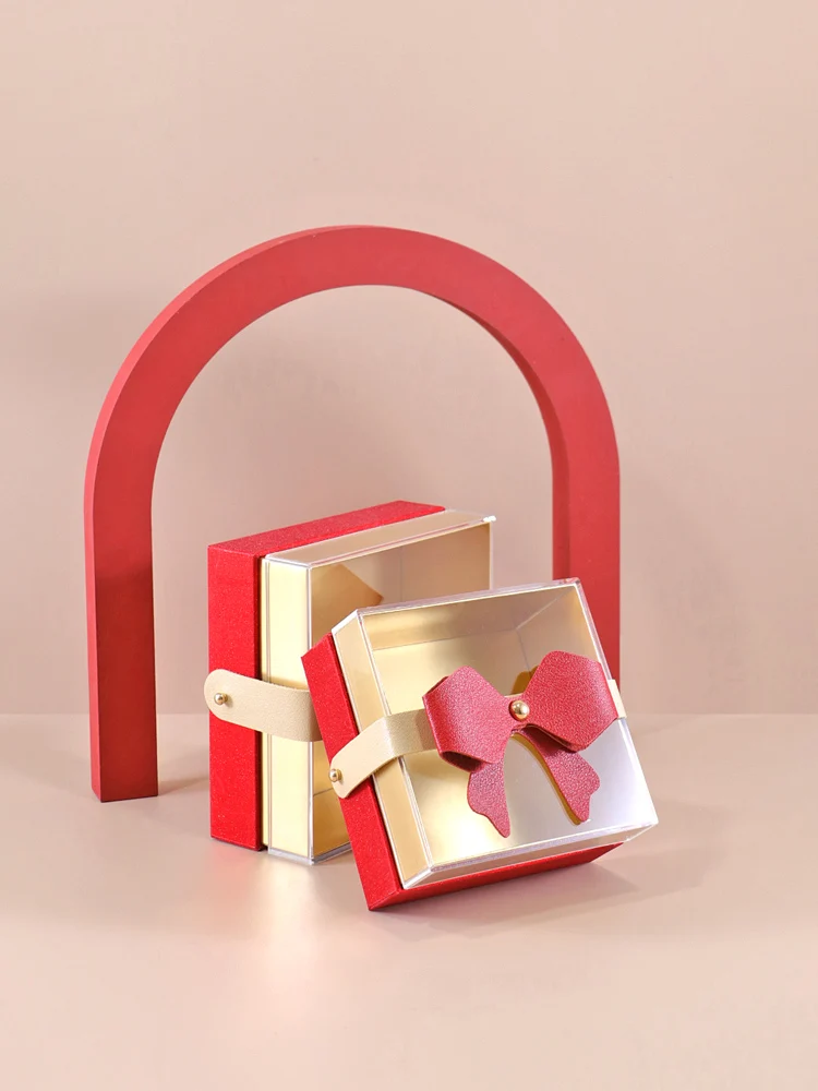 

Акриловая прозрачная коробка для конфет на свадьбу/помолвку, не требующая сборки, квадратная, в китайском стиле, для свадебных торжеств и подарков