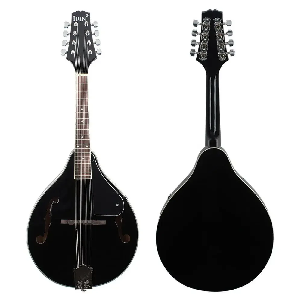 8 Strings Acoustic Mandolin Guitar A Style Basswood Body Mandolin Guitarra With Bag Picks Capo Guitar Parts & Accessories