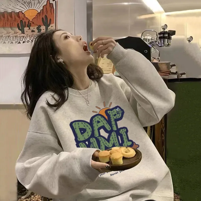 

Толстовки на молнии, женская необычная одежда, одинаковая французская махровая жаккардовая рваная домашняя одежда с подкладкой, эластичная домашняя одежда в стиле гранж, Bf, подростковая одежда