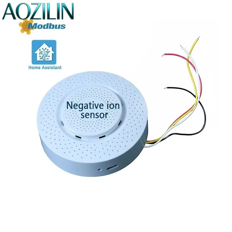 AOZILIN SMRTE Negative Ion Sensor RS485 DC12-24V 2% RH Ceiling Detector For Reservoir Flood Plant Environment Monitor