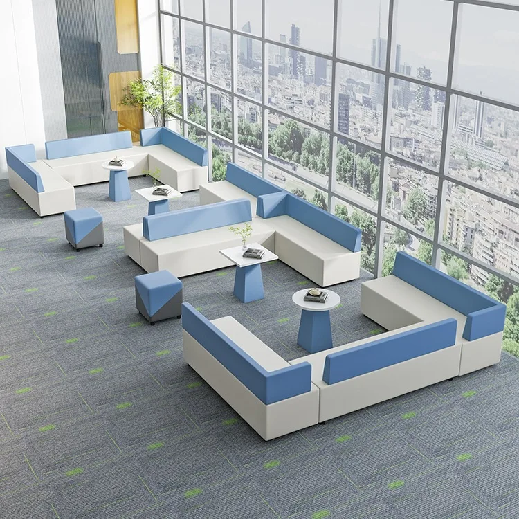 

Rest area Sofa creative combination School training institution Bank reception room Parents waiting Leisure office square stool