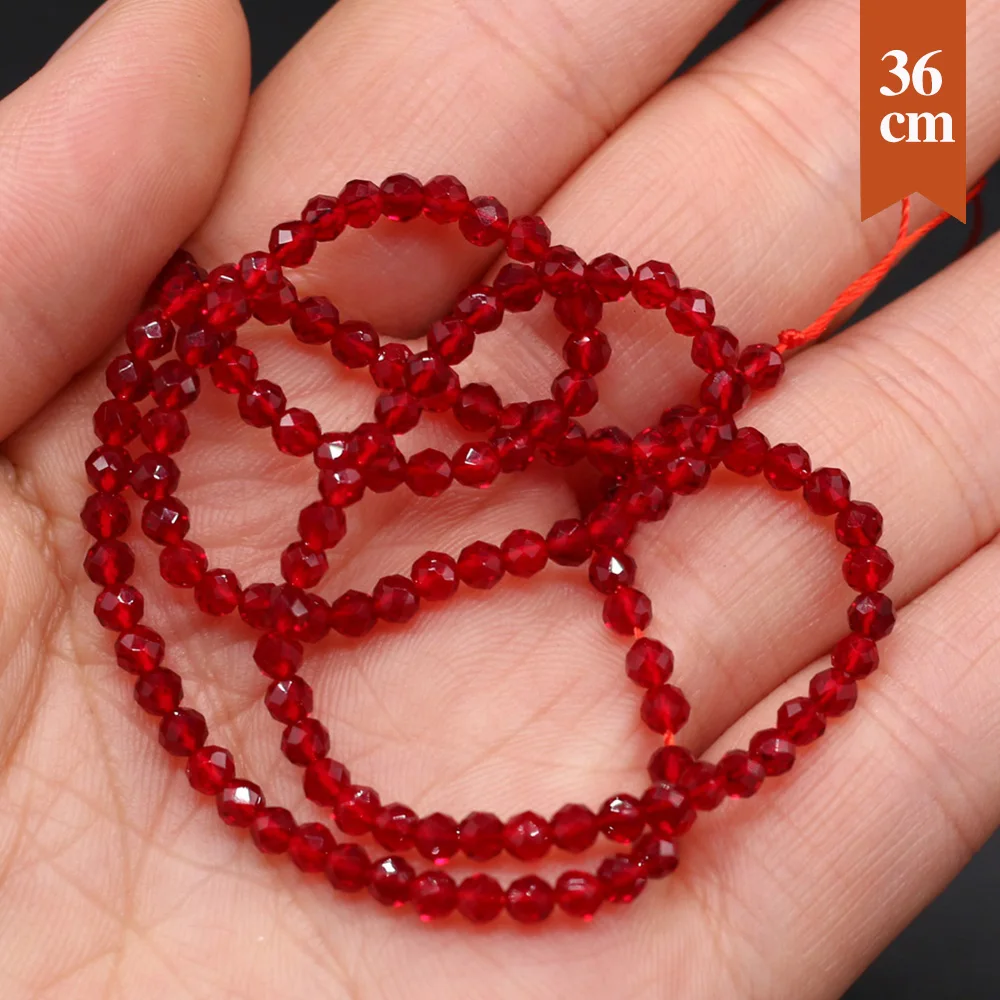 10 Strands Natural Red Spinel - đánh giá và giá Glass Seed Beads 2Mm Jewelry Making