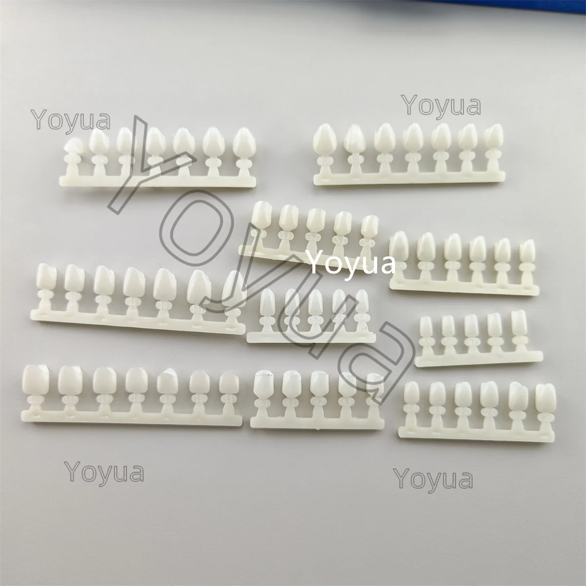 

390Pcs/Box Dental Temporary Crowns 66 Size Crown Mold Guides Premolar Molars Anterior Cuspid