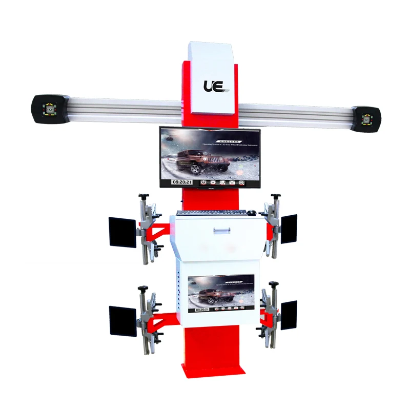 UE-421 2022 HOT car 5D car four wheel aligner factory price 3D wheel alignment machine with CE & ISO Certificate