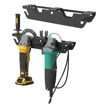 앵글 그라인더 홀더 다기능 금속 쉬운 설치 벽 마운트 브래킷 앵글 그라인더 랙 커터 폴리 셔 차고