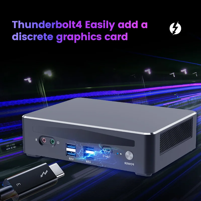 Topton Gaming Mini PC Core i9 12900H i7 1280P i5 Thunderbolt 4 NAS Computer Windows 11 2*2.5G LAN 2*DDR4 2*NVMe SATA 4*4K WiFi6