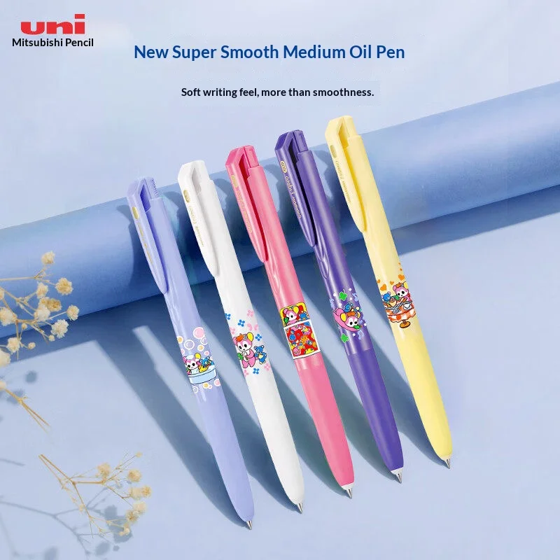 

UNI Mitsubishi Kuma Kuma Bear Limited Edition Gel Pen,Cute Cartoon Anime 0.5mm Black Pen For Smooth Writing For Homework,Planner