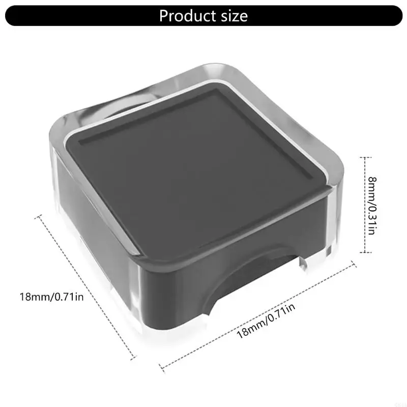 Q84AクリエイティブDIYキーボードキーキャップセット透明で取り外し可能な、タイピングを強化する