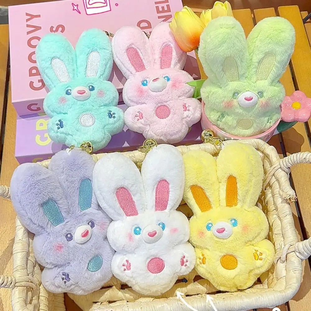 Popular Rabbit Doll Plush Keychain Fashion Fortunate Cute Plush Doll Pendant Cute Creative Rich Rabbit Key Ring Christmas Gifts