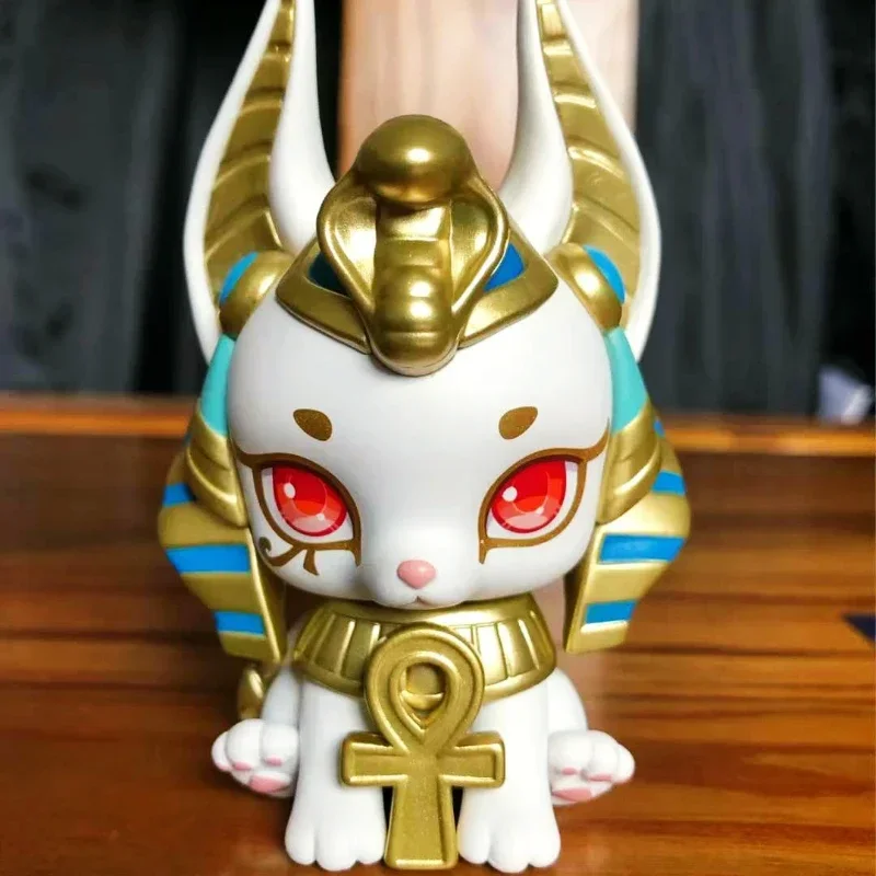 

AARU Garden Egypt God Figurine Figure Toy PVC Collectible Anime Figurines Surprise Bag Model In The Car Child Gift Garage Kit