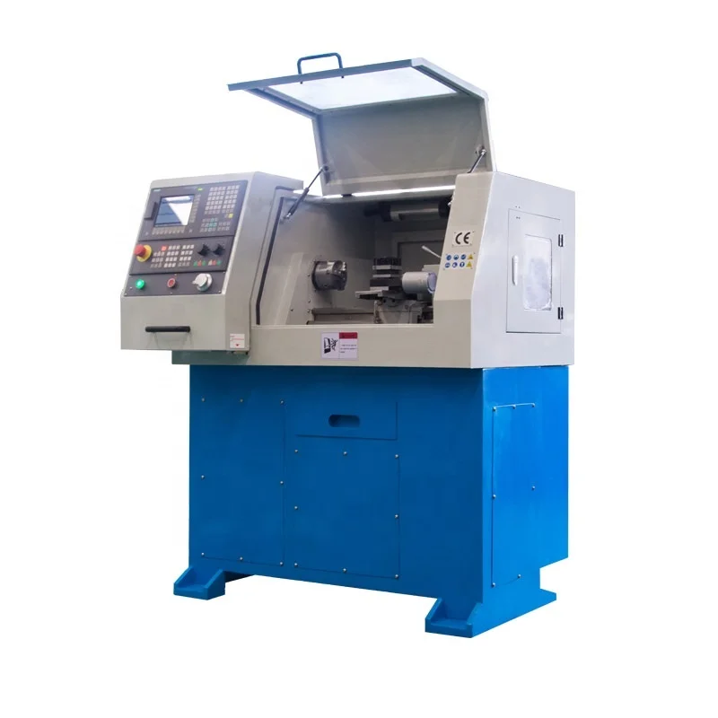 CNC210 CNC Mini torno De torneado De Metal máquina herramienta Torno De Horizontal Mechanico torno Cnc pesado