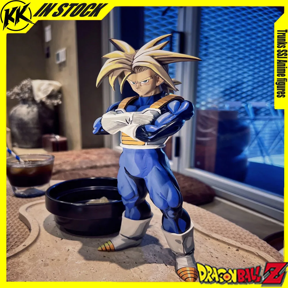 

В НАЛИЧИИ Dragon Ball Z Future Trunks SSJ Аниме Фигурки LK Модель Стоячая Статуя Коллекционный Орнамент Фигурка Игрушки Подарки