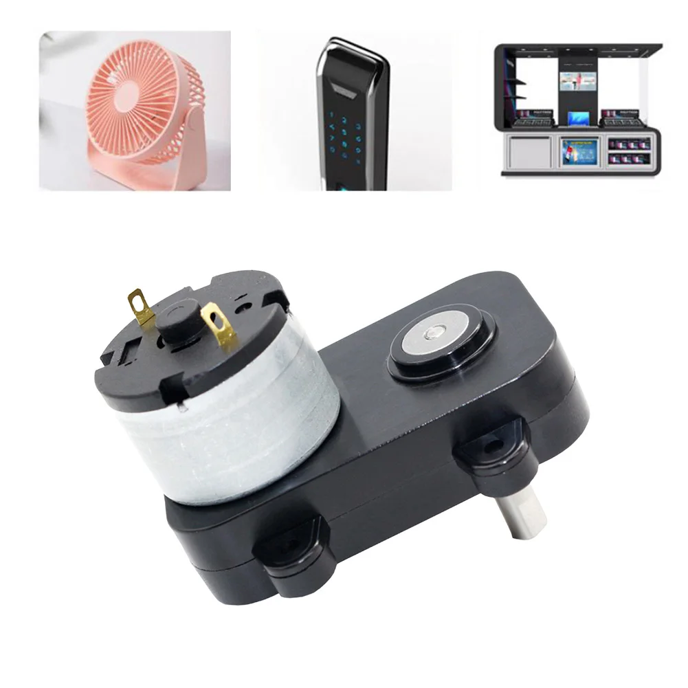 Engine Advertising Light Box 68*39mm DC Gear Motor Easy Installation Lightweight Construction Plastic Material
