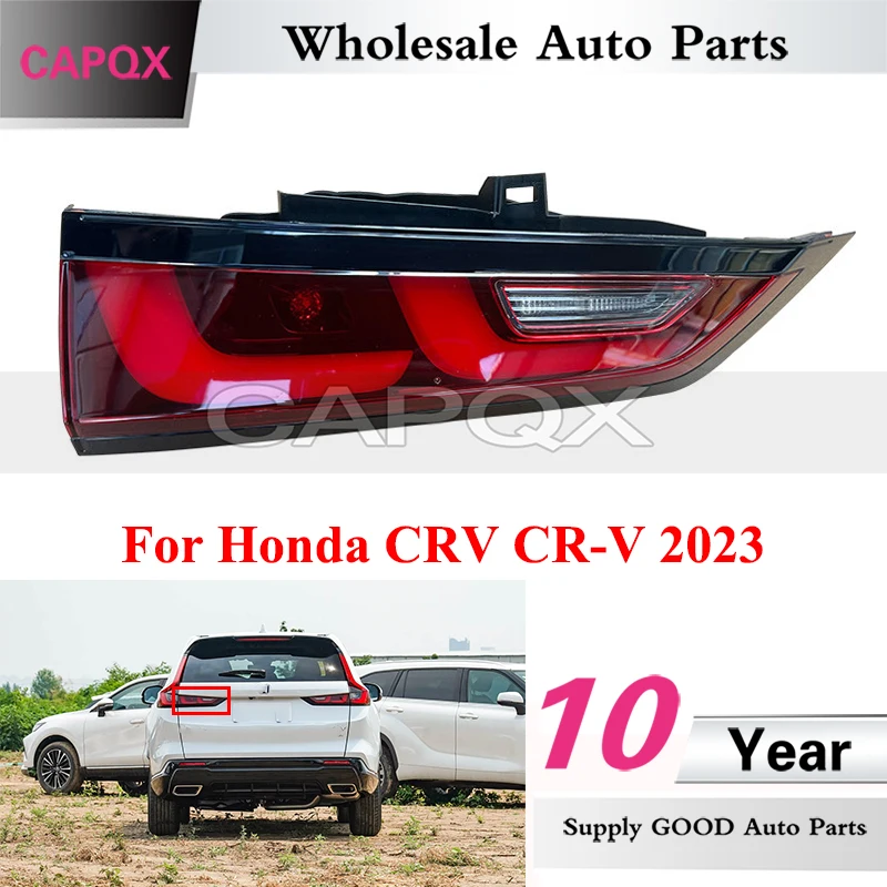 

CAPQX Rear Bumper Taillight For Honda CRV CR-V 2023 Inner Taillamp Tail Lamp Rear Brake Light Stop Lamp Warning Light
