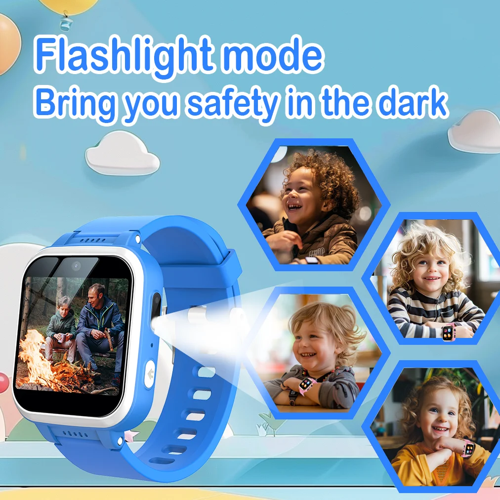 26 Games Toys Watches Children\'s Waterproof full touch Cameras Music Players Boys And Girls Holiday gifts  smart watch 2024 Ne