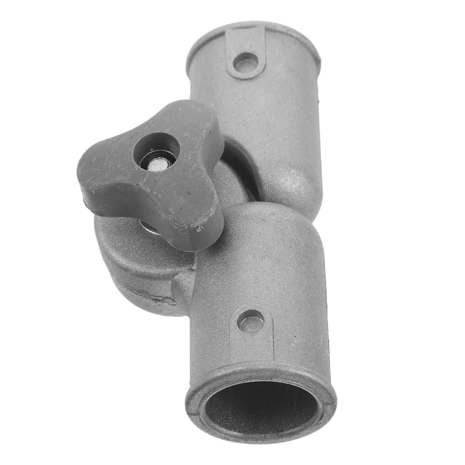 Rotatable Angle Adaptor 22Mm Aluminum Alloy Adjustable Swivel Mop Extension Pole Connector for Hard-to-Reach Areas Cleaning
