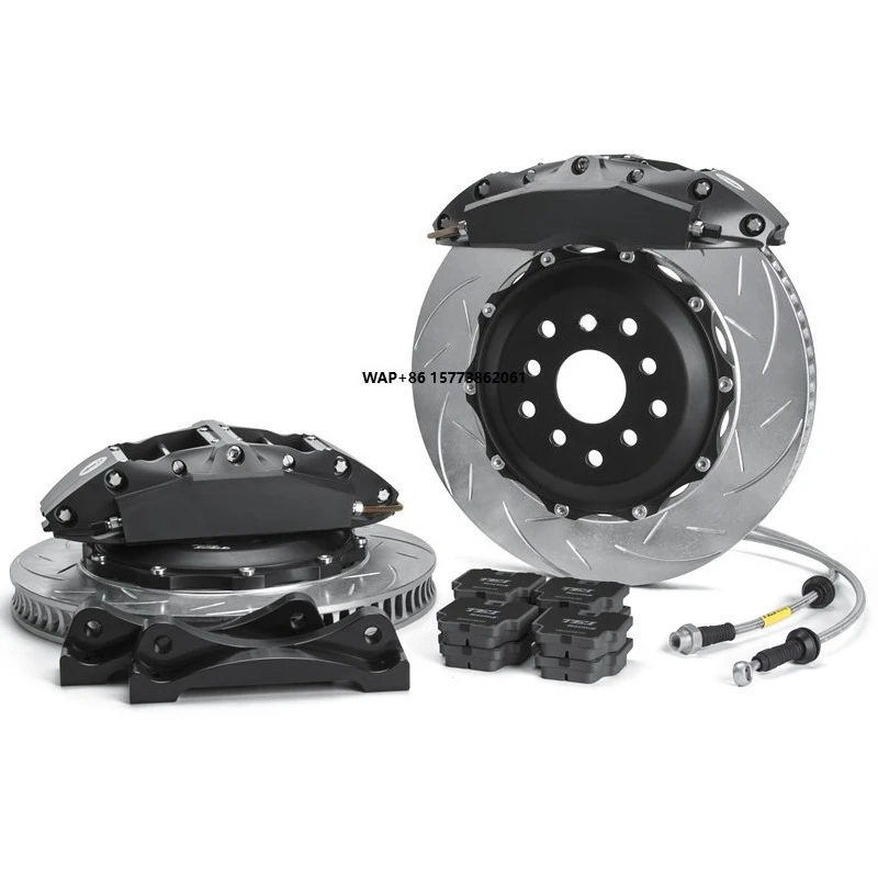 

TEI 4 Pot Caliper Big Brake Kit Front 4-Piston Caliper With 2-piece Rotor 332x32mm for BRZ ZC6 2012-2019 18inch Wheel