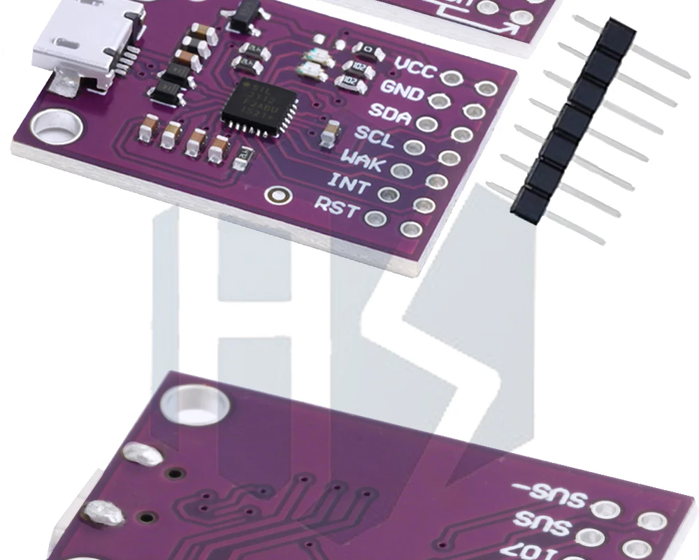 Bs cp2112 debug board usb zu smbus i2c kommunikation modul 2,0 microusb evaluation kit für ccs811 sensor modul für arduino – Detail 8