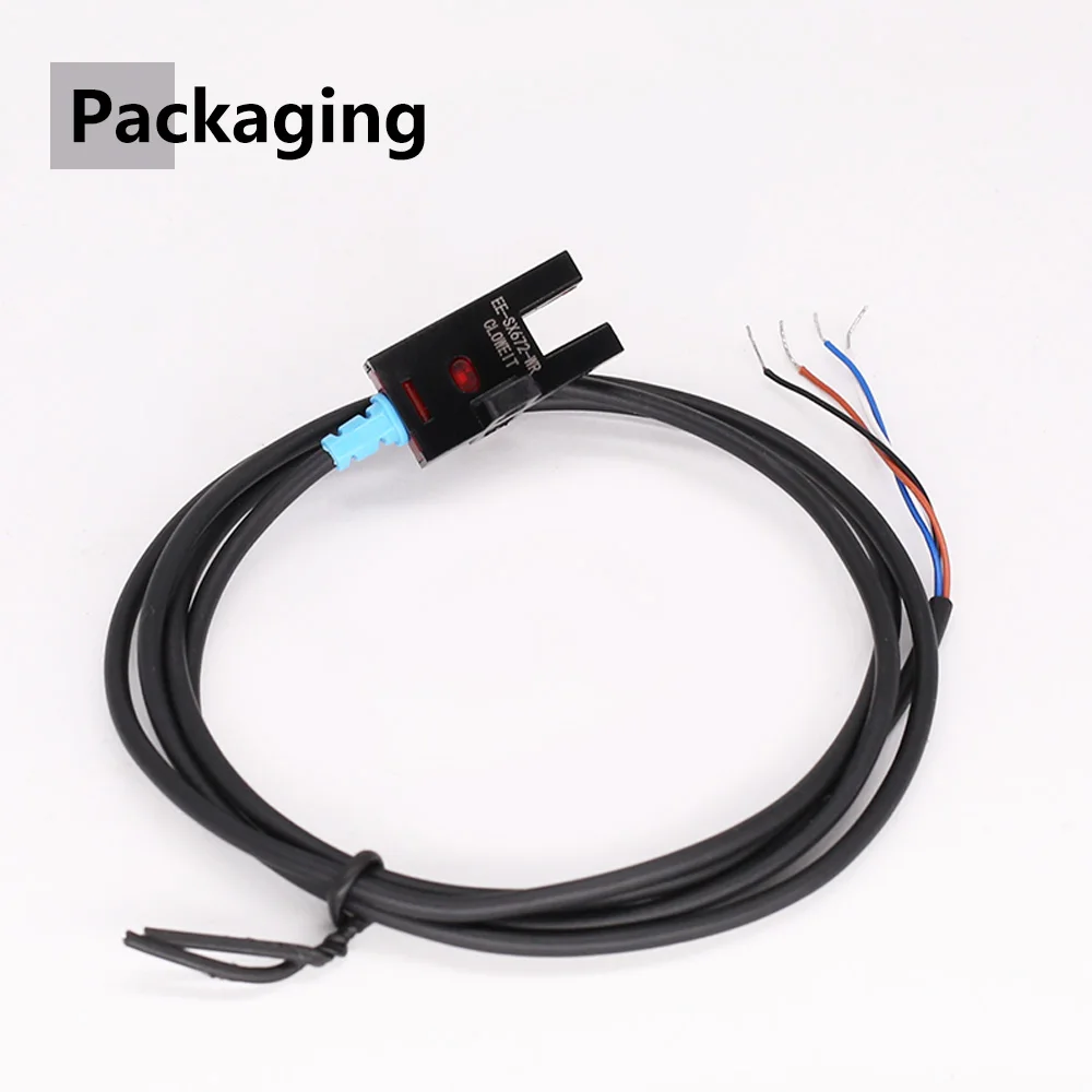 Photoelectric Switch U-type Sensor Switch With 1m Cable EE-SX672-WR/671/670A/3/SX674P-WR Proximity Switch NPN PNP