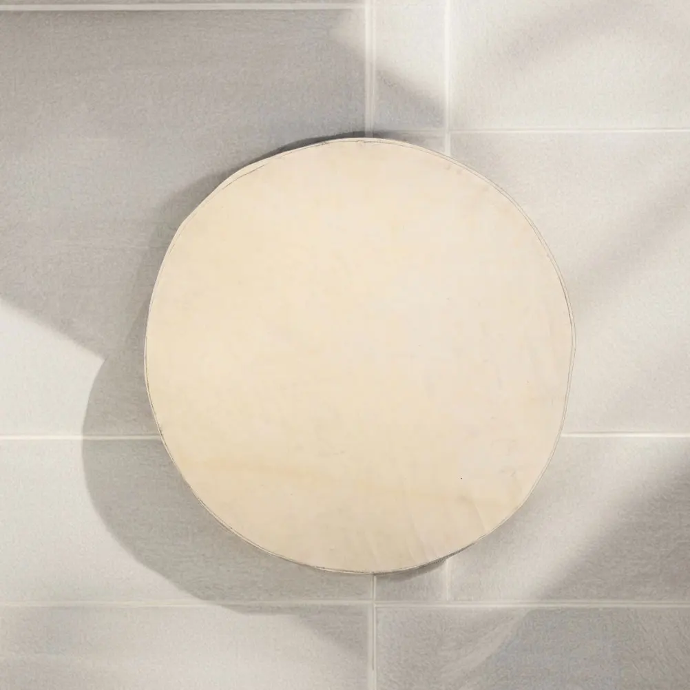 

2Pcs Round Drum Head 29Cm Genuine Goat Cover for African Drum Repair Parts Musical Instrument Accessories with Rich