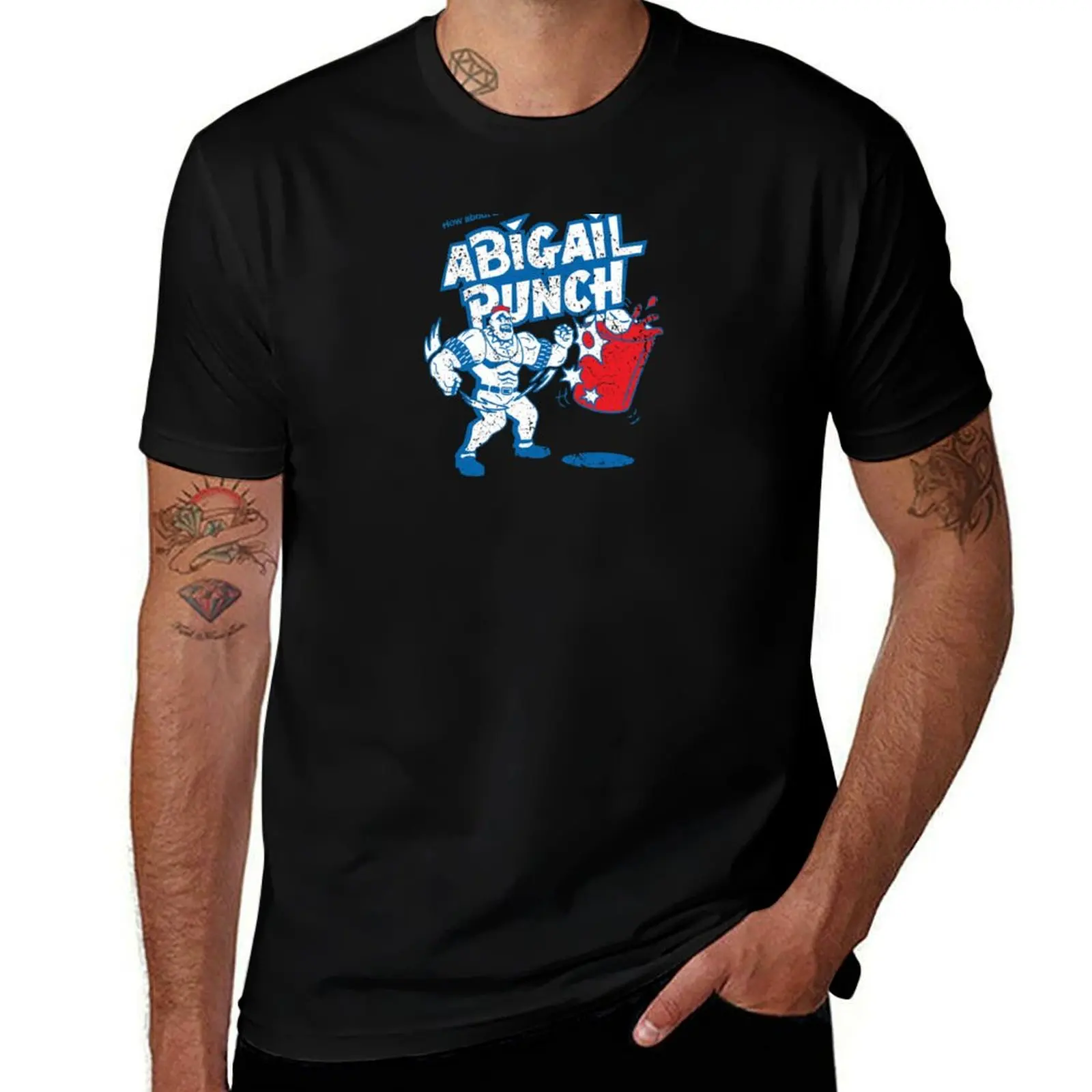 

Abigail Punch T-Shirt t shirts for man graphic tees man t shirts for men casual cotton tshirt 100% T-Shirt