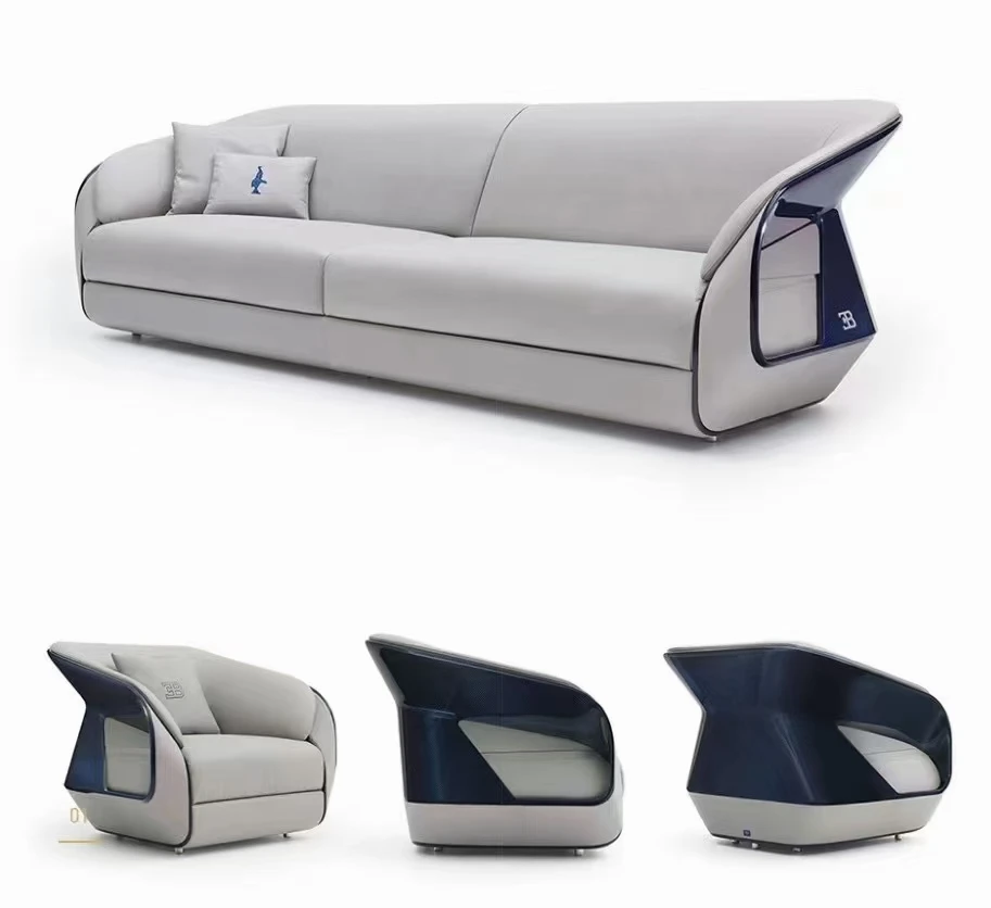 

di-Home Furniture Brand Luxury Design Modern Genuine Leather Convertible Chesterfield Sofa with Solid Wood Frame&