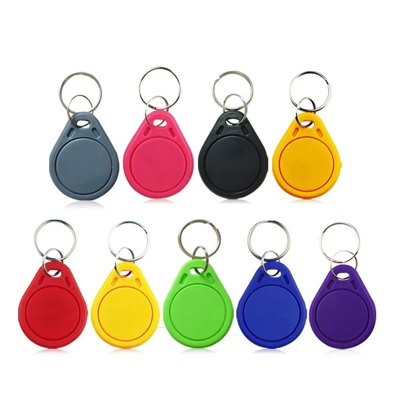 5Pcs 13.56MHz CUID Android App MCT Modify UID Changeable NFC 1K S50 Keyfobs Block 0 Writable Card 14443A Random Color