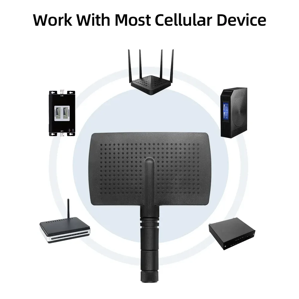 High Gain 8dBi 2.4GHz Wifi Bluetooth Wlan Wireless MIMO Antenna External Router Aerial Directional Signal Booster enhancer