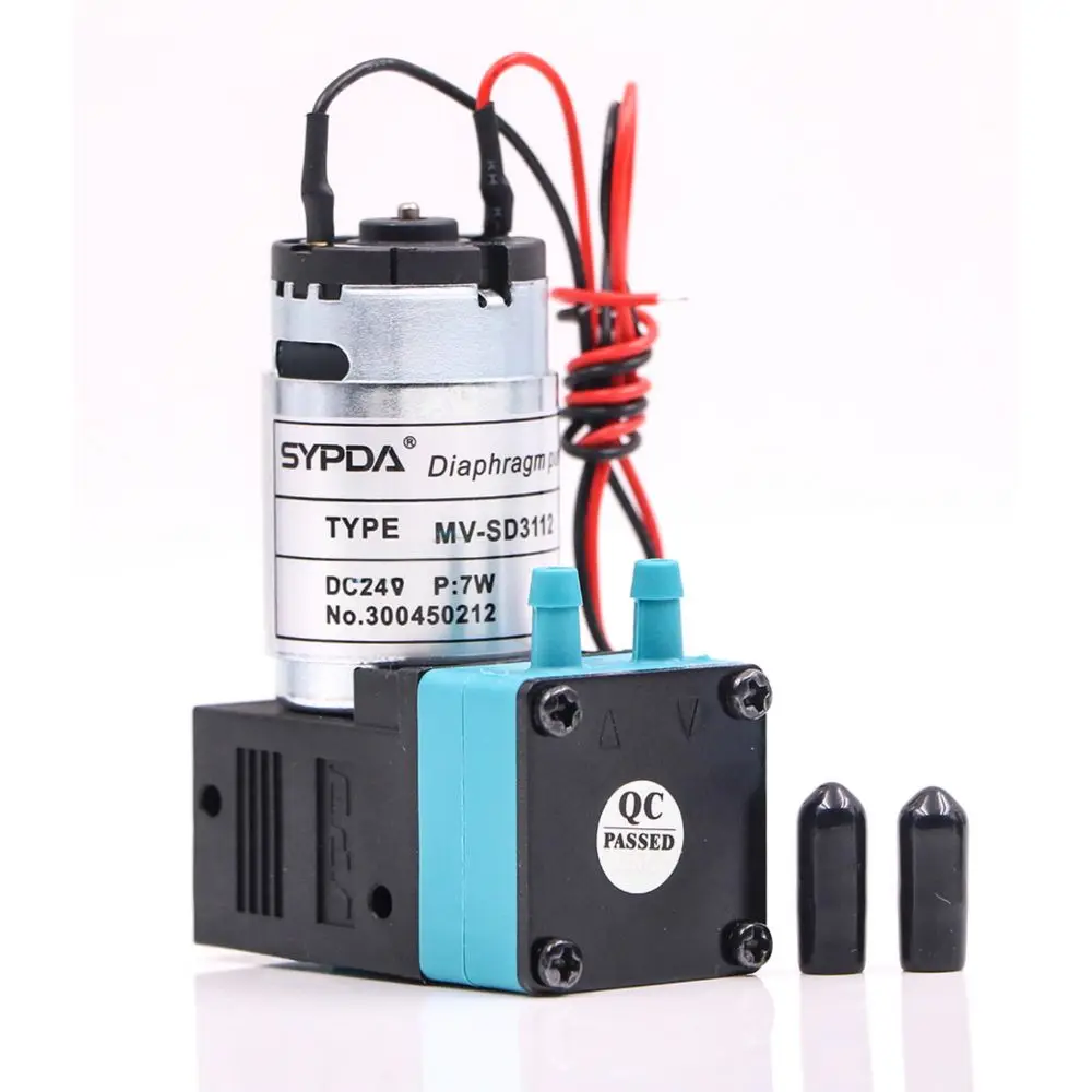 

MV-SD3112 Насос для растворителей постоянного тока, 24 В | 7 Вт 300 мл/мин Скорость расхода | Высокая производительность для чернил