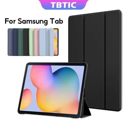 TBTIC Protective Case for Samsung Galaxy Tab A8 10.5in X205 X200 1S6 Lite P610 P615 A9 A7 Lite S7 S8 11in PU Tablet Cover Smart