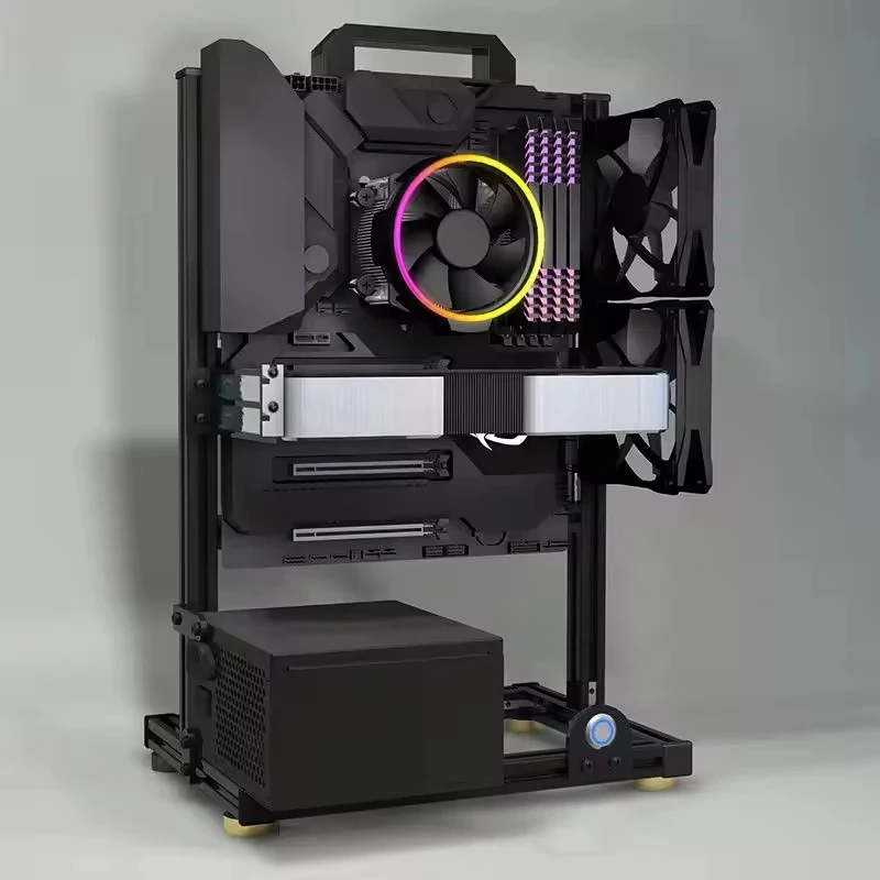 I3 12100 H610m 16G DDR4 M.2 RX580 Gaming Pc Computer with Rgb Desktops Prebuilt Accessories Wholesale Build Desktop Pc - view 3