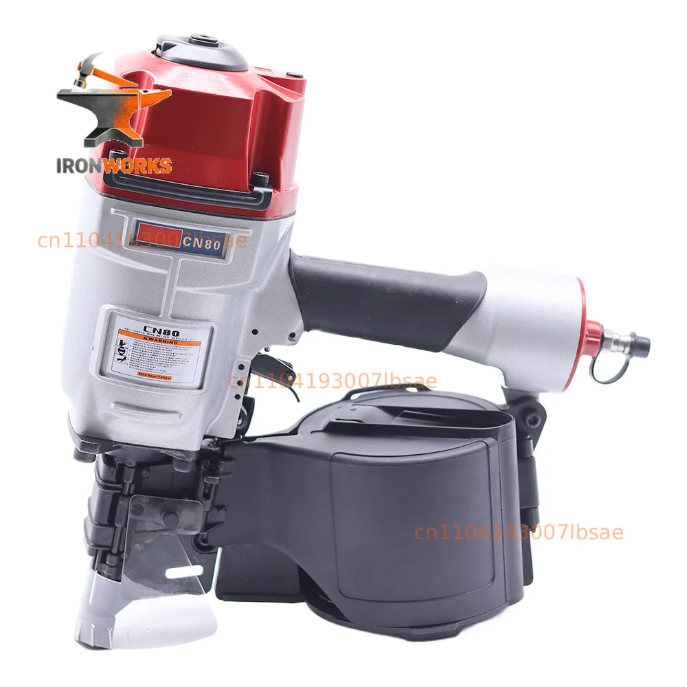 CN55 CN70 CN80 Pallet Making Coil Nailer For Siding Board Wood Working Furniture Sheating Tools  Air Pneumatic Roll Nail Gun