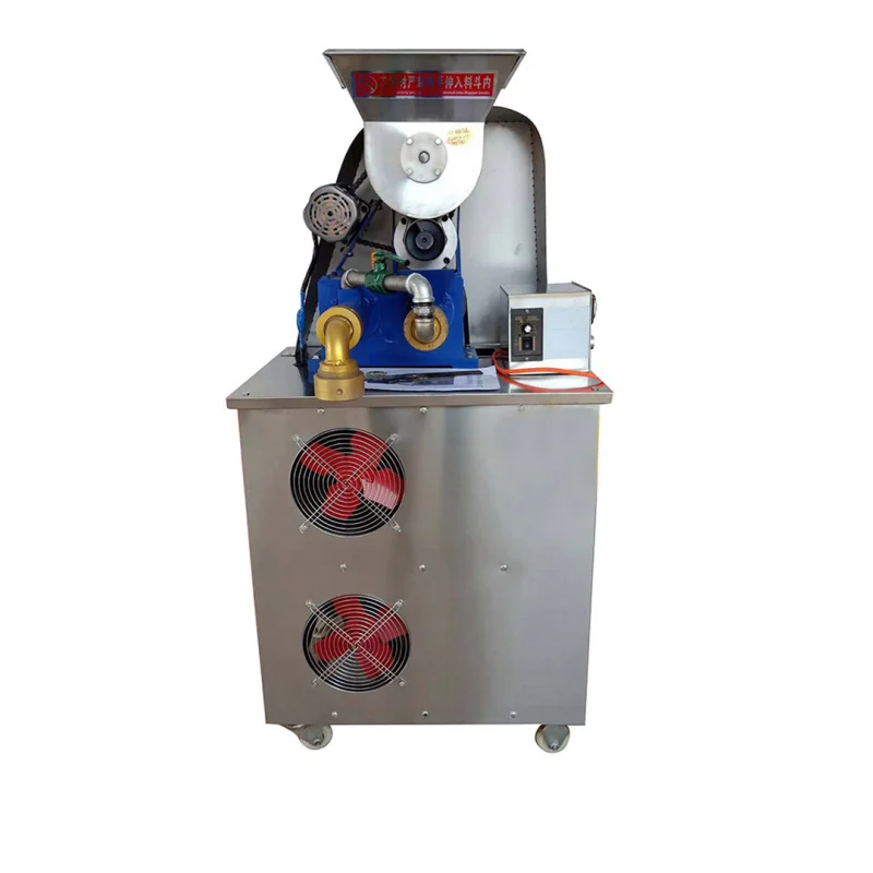 Equipo de procesamiento completamente automático, máquina de granos multifuncional de maíz, fideos de arroz comerciales