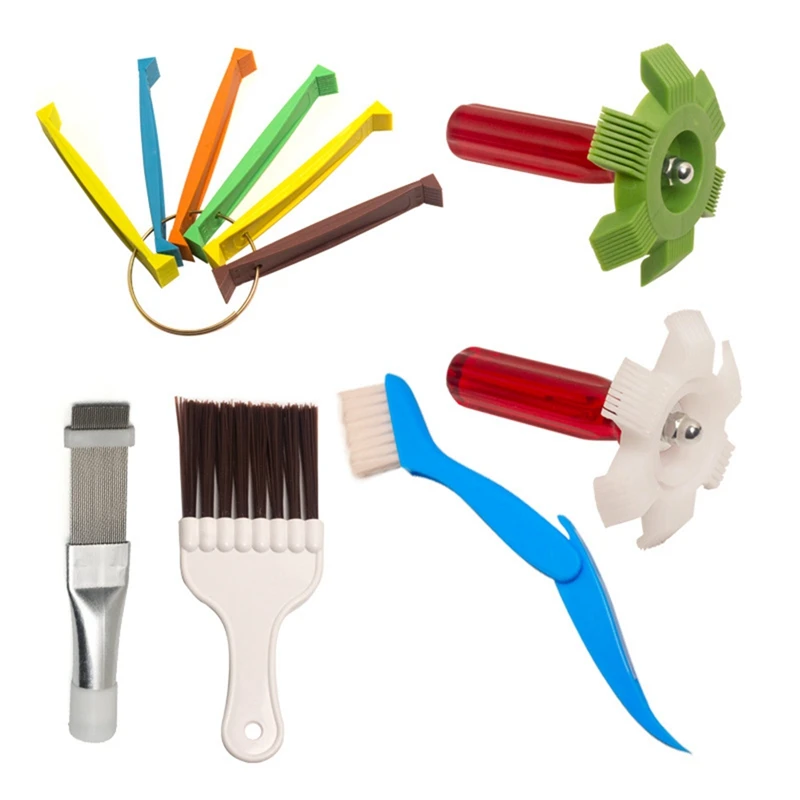 

Condenser Fin Comb Sets Air Conditioner Coil Straightener Hand Cleaning Tool Auto Cooling 1 Set