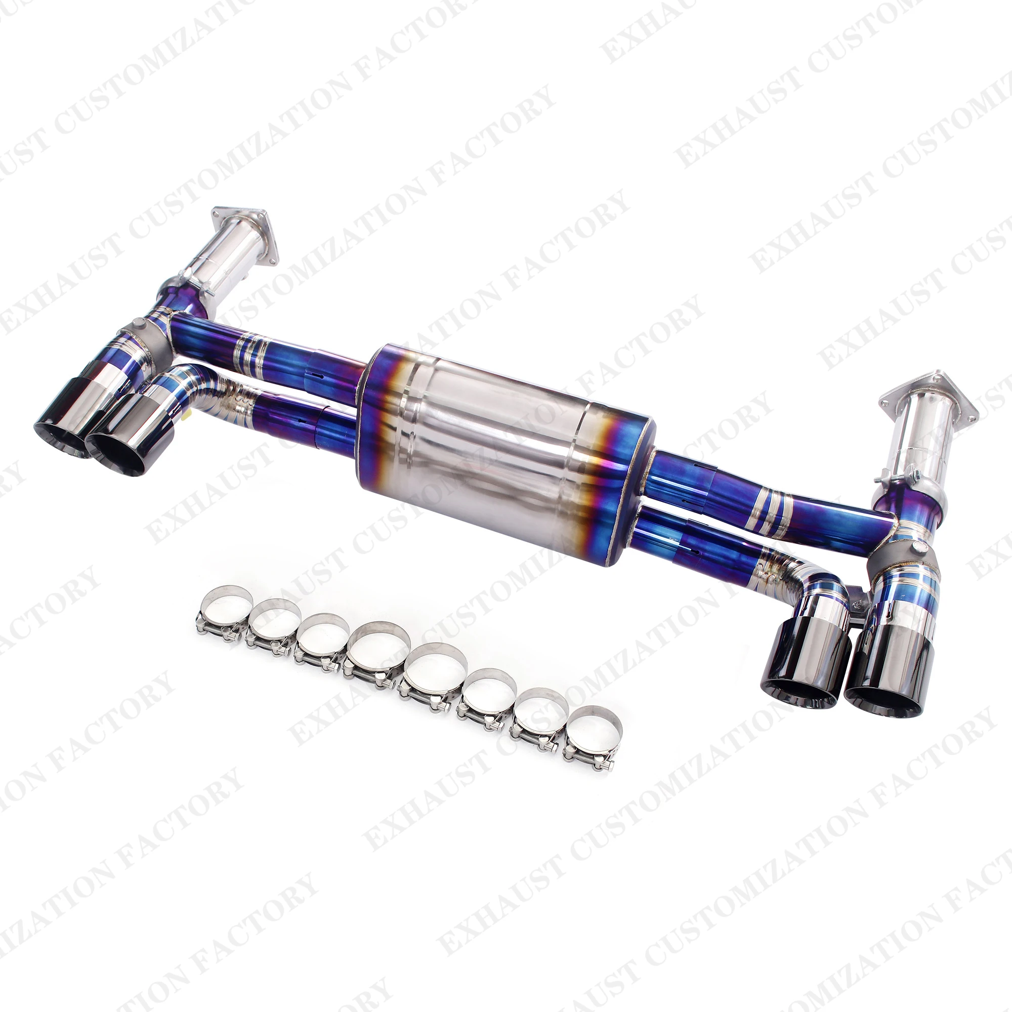 Performance Exhaust System Catless Downpipe for Porsche 911 Carrera S Cabriolet 3.0T  Sports Car