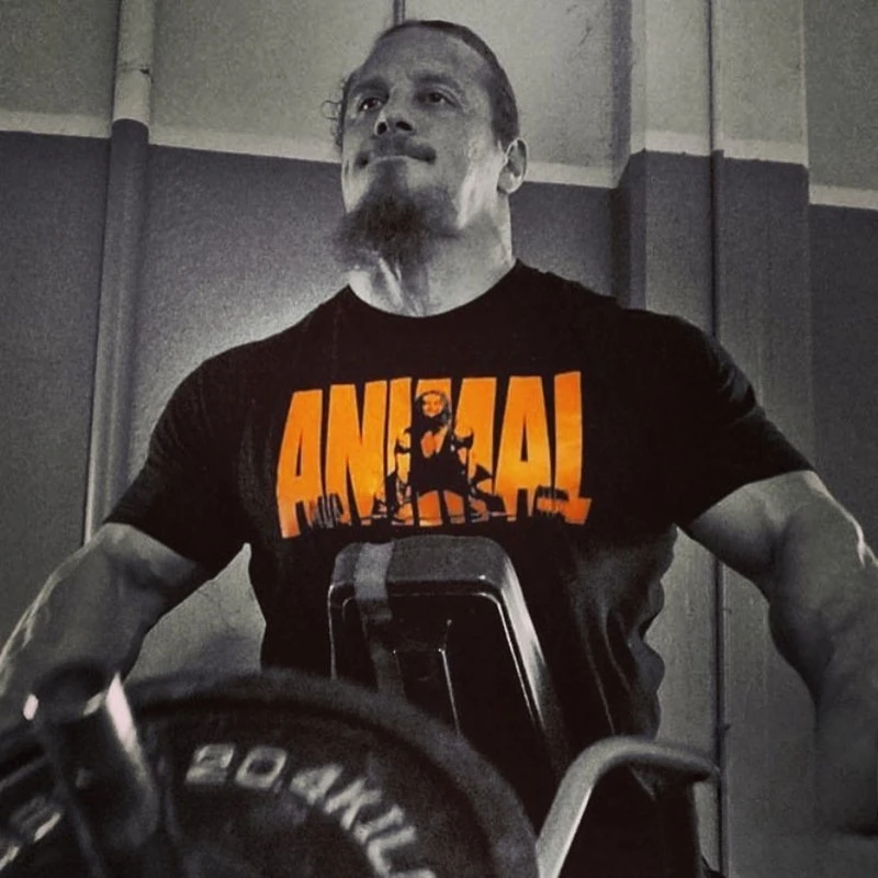 GYM Global Beast Hardcore Fitness Tee Men Loose Muscle Building Stretch Training Plus Size Sportswear Short Sleeve Breathable
