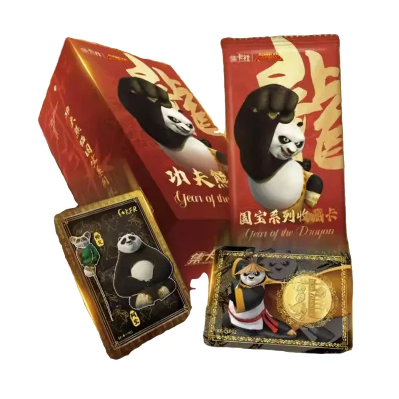 

Official Genuine Card Fun Kung Fu Panda Chinese Style Abao's New Year Series Anime Peripheral Collection Card