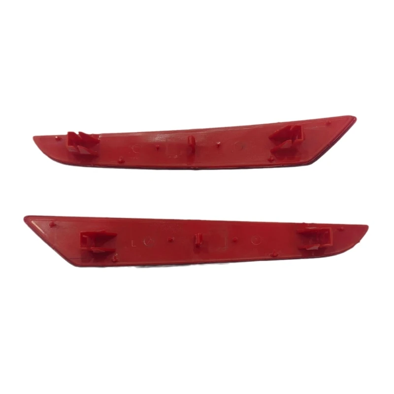 Exteriors Left Right Rear Bumper Reflectors Light Reflective Strips for Seat