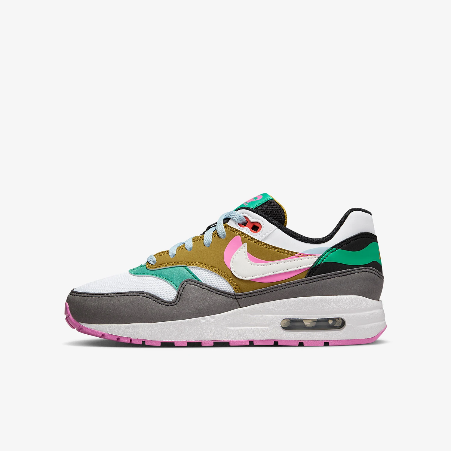 

Nike Authentic Air Max 1 SE GS Women's Big Kids Low Top Sneakers FJ3286-001