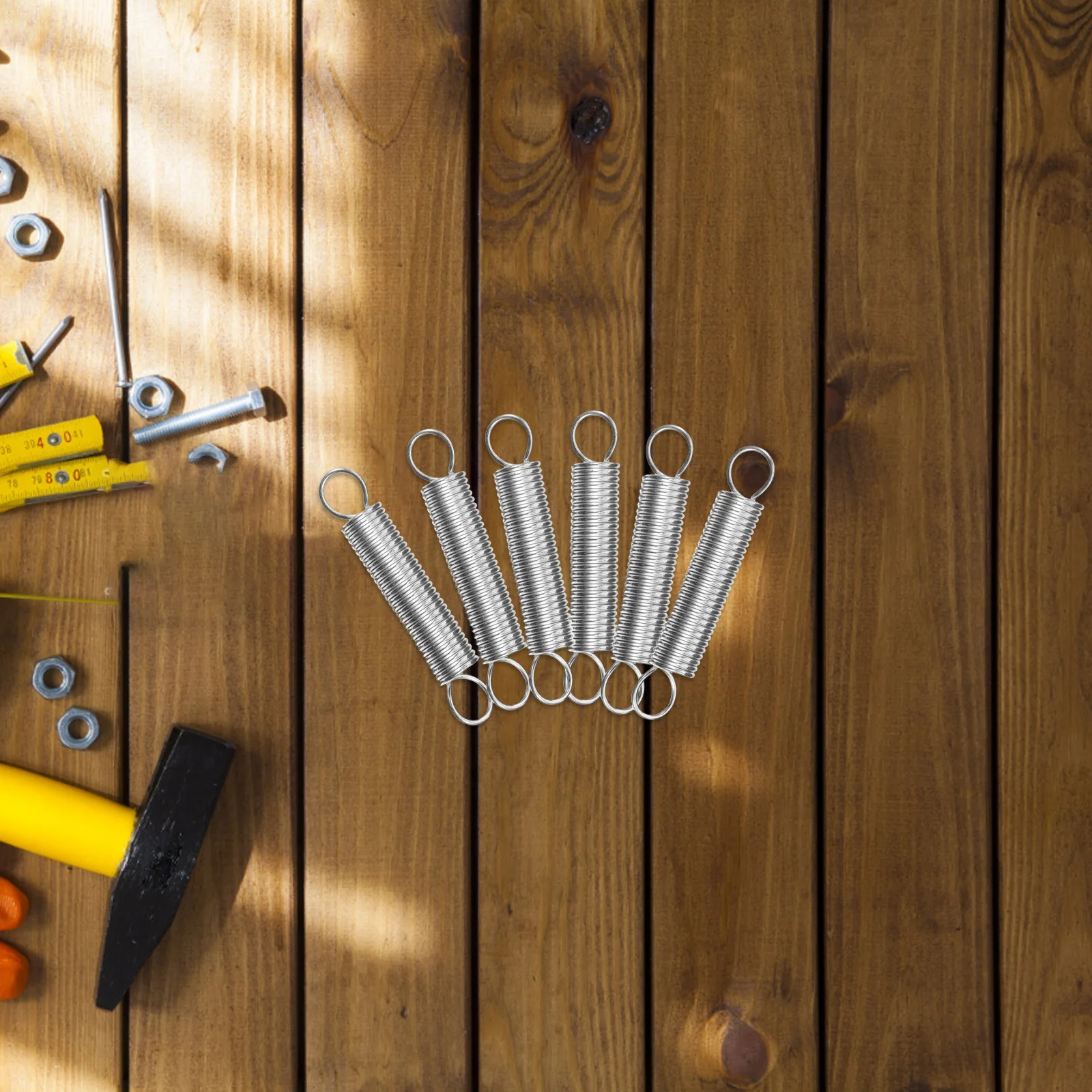 

20Pcs Stainless Steel Tension Spring Extended Compression Springs for Electric Vehicle Brackets Parking Stands Ladder Feet