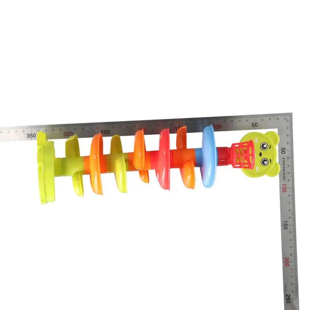 Gioco Palla scorrevole mentale Giochi da bagno Palla Drop Roll Torre vorticosa Pista Girare intorno Giocattolo Pista rotante Set di giocattoli Giocattolo puzzle per bambini