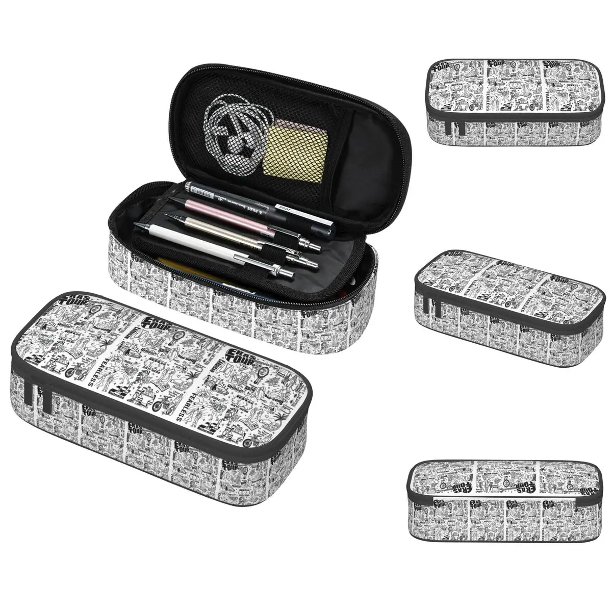 Estuche de lápices Taylor Swifts Eras para regalos de estudiantes, caja de bolígrafos, bolsa de lápices, suministros de papelería, bolsa porta bolígrafos