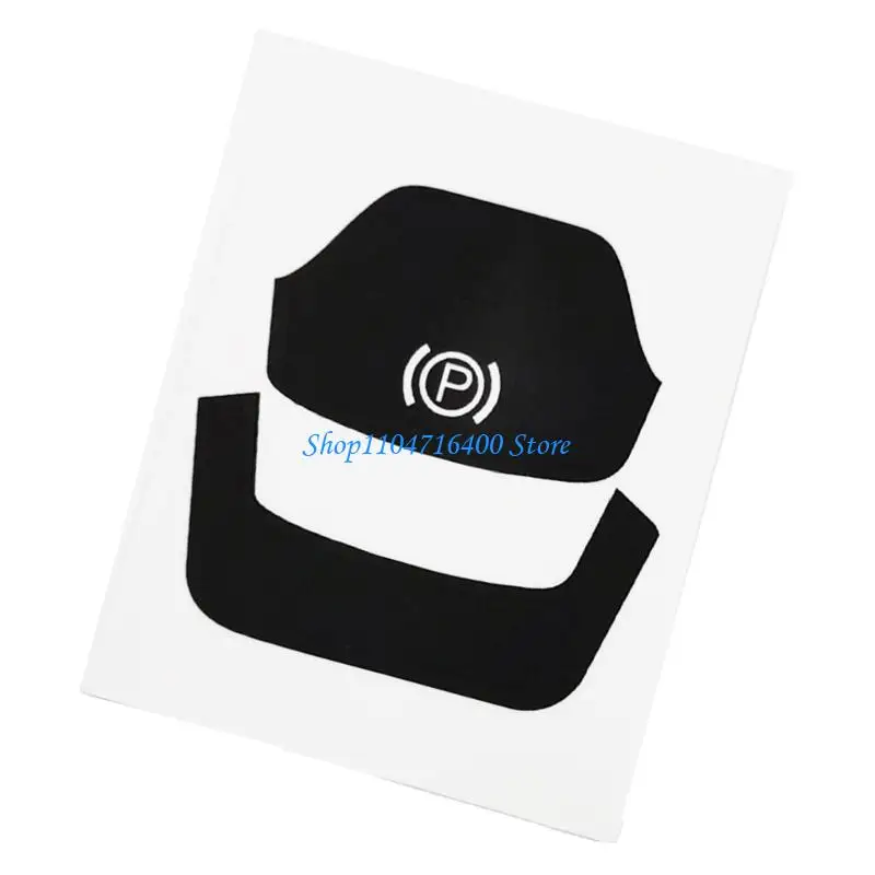 

y1gd Quick Sticker Vehicle Interior Enhancement Film For Electronic Handbrake Button