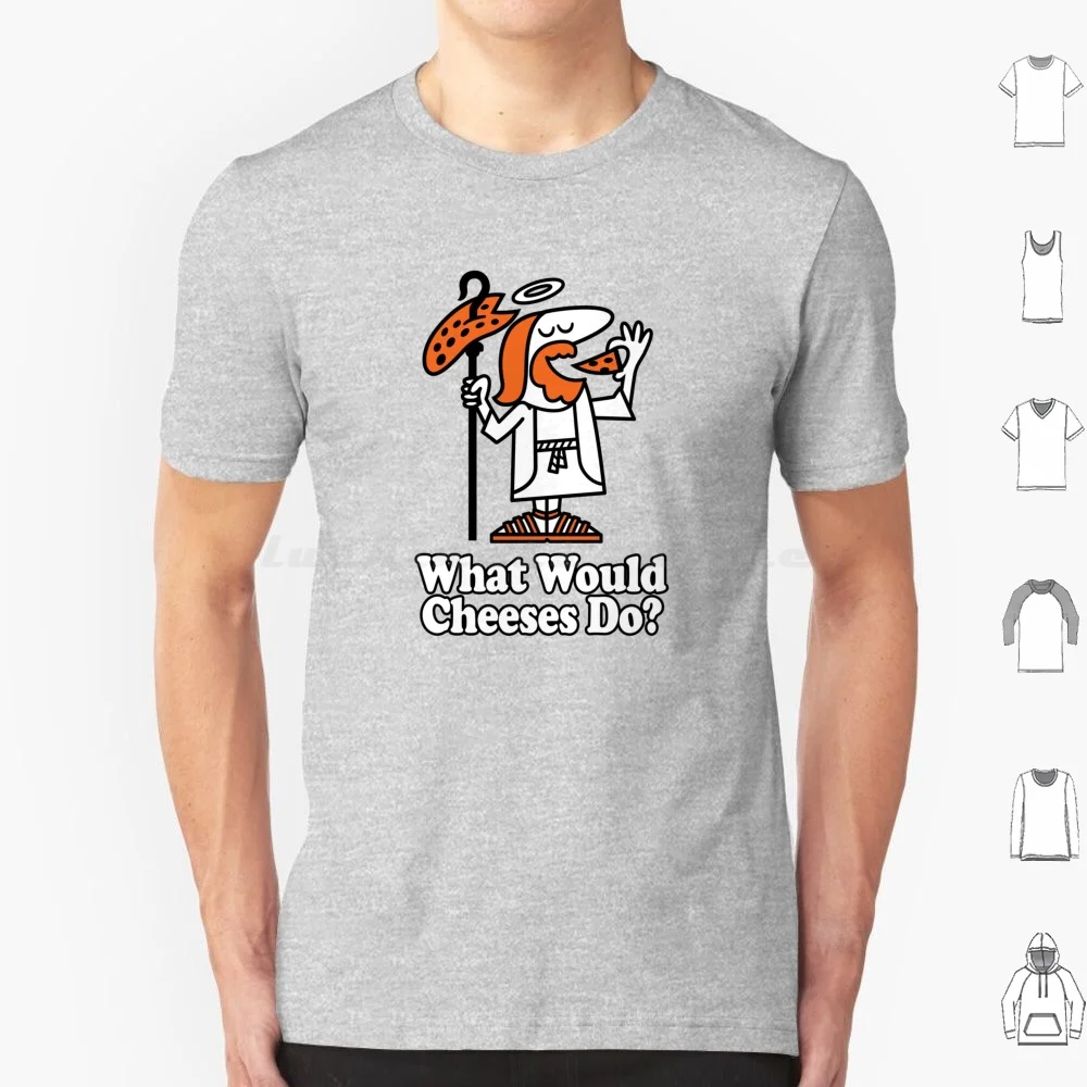 What Would Cheeses Do ?-Vintage Pizza Advert-In Pizza We Trust T Shirt Cotton Men Women DIY Print Cheese Lover Cheesy I Love