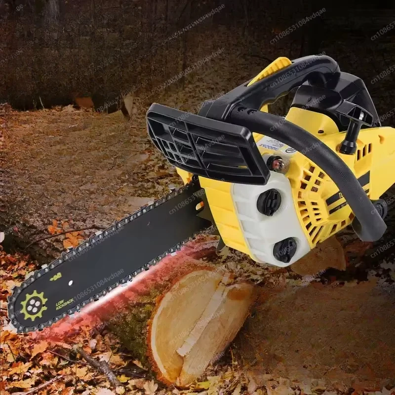 12 Inch T700 Saw Pruning And Logging Saw Double Row Easy To Start High-Power Light Handheld Chainsaw Household Light