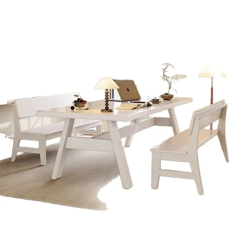

Large desk Home living room Multi-person reading Study table Study room Simple workbench