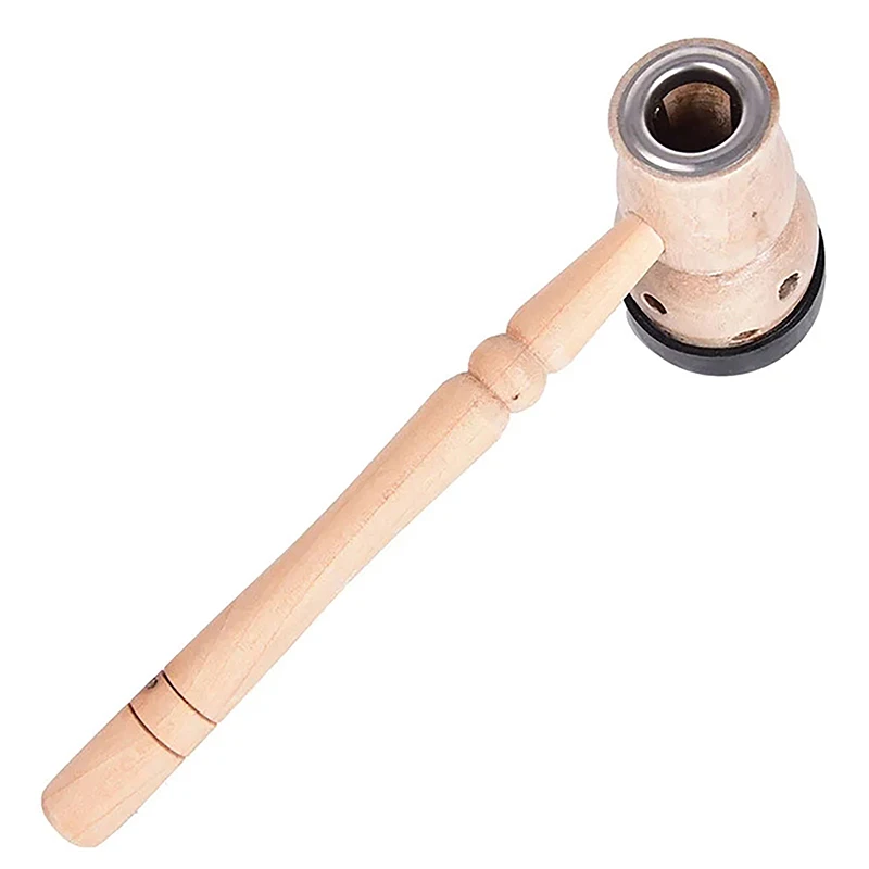 Wooden Moxibustion Tool Handle Gourd Moxa Roll Burner Warm Body Massage Burning Chinese Herbal Medicine Penetrates Meridians