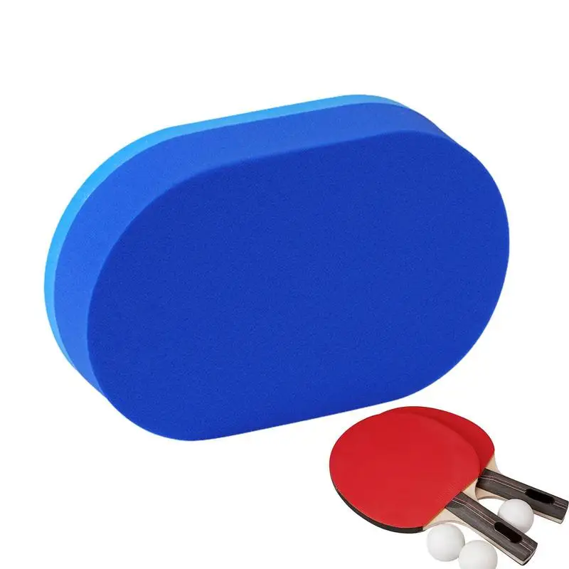 Pingpong Paddle Cleaner Paddle Racket Cleaner Rubber Table Tennis Cleaning Sponge Soft Racket Care Washable Anti-Wear Cleaning